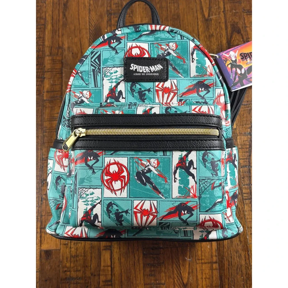 Disney Loungefly Marvel Spider-Man Across the Spider-Verse Mini-Backpack EE